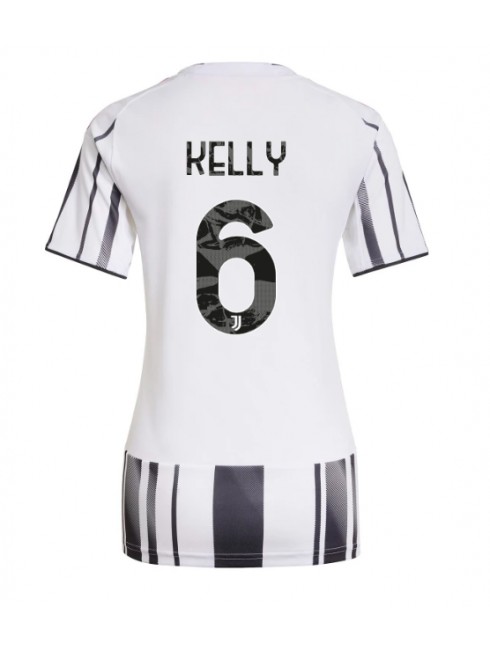 Juventus Lloyd Kelly #6 Replika Hemmakläder Dam 2025-26 Kortärmad Juventus Lloyd Kelly #6 Replika Hemmakläder Dam 2025-26 Kortärmad